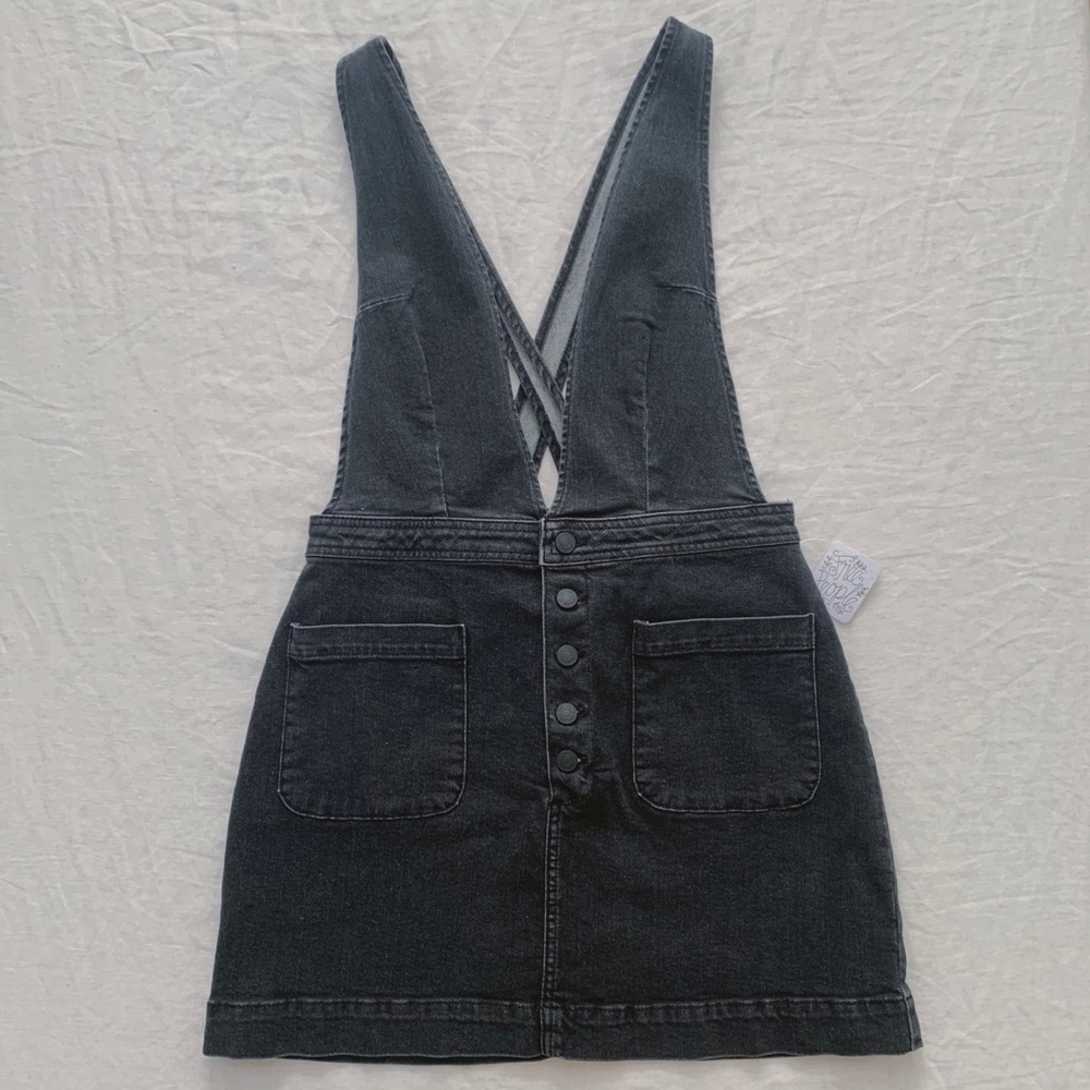 Free People Old School Love Jumper Skirt Sz 12
